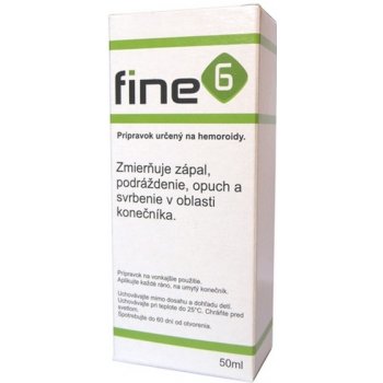 Fine6 olej na hemoroidy 50 ml