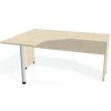 Hobis Pracovný stôl Gate, ergo, pravý, 160x75,5x120 cm, agát/agát