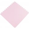 Ikido Podložka Puzzle Ružová 62x62x1 cm, 1 diel 2 zakončenia
