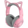 Bezdrôtové slúchadlá na uši Razer Kraken Kitty V2 - Quartz