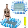 Vodný hamak, plávací matrac, nafukovacie bazénové kreslo, plážové ležadlo, veľký