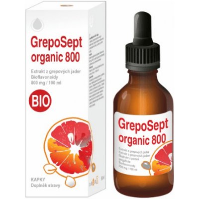 GrepoSept Organic BIO 800 Grapefruit extrakt 50 ml 1+1