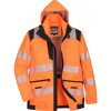 PORTWEST Bunda PW367 Hi-Vis 5v1, reflexní POR-PW367OBRXXL 2XL Oranžová/černá