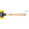 Palička Safety 325 mm Wiha typ 832-55, hickory rukoväť (hlava - žltá/žltá: stredne tvrdá/stredne tvrdá) (WIHA26641)