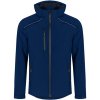 Promodoro Pánska zateplená softshellová bunda E7860 Navy M