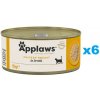 Applaws Cat Kuracie prsia vo vývare 6 x 156 g