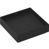 Umývadlo Hansgrohe Xuniva Evo E 40x40 cm černá matná mat bez otvoru pre batériu, bez prepadu 60324670