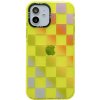 AppleKing priehľadný kryt z mäkkého plastu pre iPhone 12 / 12 Pro- šachovnica - možnosť vrátiť tovar ZADARMO do 30tich dní