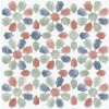 Samolepiace podlahové štvorce ŠPANIELSKE LISTY 1m2 - 274-5073 (Vinylové dlaždice 30,5 x 30,5 cm)