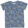 Detské bambusové tričko s krátkym rukávom Blue Bulldog Geggamoja