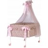 Postieľka Martina s baldachýnom pre bábiku do 46 cm Asi 3712004