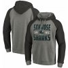 Fanatics Mikina San Jose Sharks Timeless Collection Antique Stack Tri-Blend Raglan Veľkosť: S
