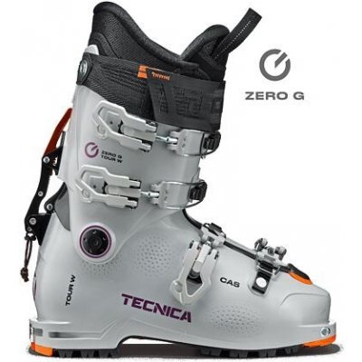 Dámské lyžáky TECNICA Zero G Tour W 23/24 cool grey Velikost lyžáků: 265