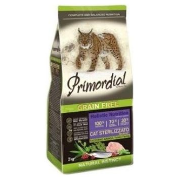 Primordial Grain Free Cat Sterilizzato Turkey&Herring 2 kg