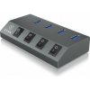 RAIDSONIC ICY BOX - USB 3.0 HUB 4porty IB-HUB1405