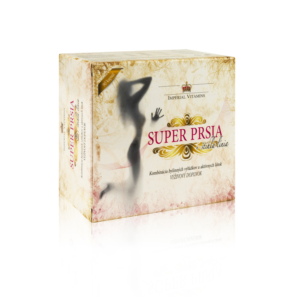 Imperial Vitamins Super prsia + štíhla linia 90 kapsúl