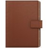 Baloušek Tisk - Oskar - Elite - týždenný diár 2026, hnedý, A5
