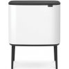 Brabantia Dotykový odpadkový kôš BO 3 x 11 l, biela