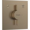 Hansgrohe DuoTurn E - Batéria pod omietku pre 2 spotrebiče, kartáčovaný bronz 75417140