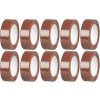 Páska Strend Pro, 19 mm, L-10 m, max. 80°C, 600V, hnedá, izolačná, lepiaca, PVC, bal. 10 ks