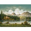 Obraz Štrbské Pleso 4, VBart PREVEDENIE: OBRAZ na plátne blindrám, ROZMER v cm/TYP OKRAJA: 60x45