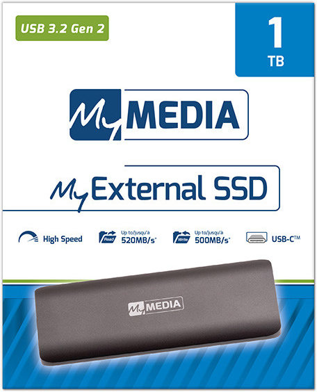 Verbatim My MEDIA SSD 128GB USB 3.2, Gen 1, 69283