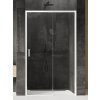 New Trendy Prime White sprchové dvere 140 cm posuvné biela matná/priehľadné sklo D-0409A