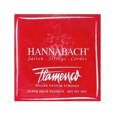 Hannabach 827 SHT Flamenco - nylonové struny pro klasickou...