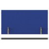 Hobis Paraván na hranu stola Akustik, 160 cm, modrý