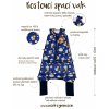 Zimný rastúci spací vak Monkey Mum® 0 - 4 roky - sada - Snívanie s líškou