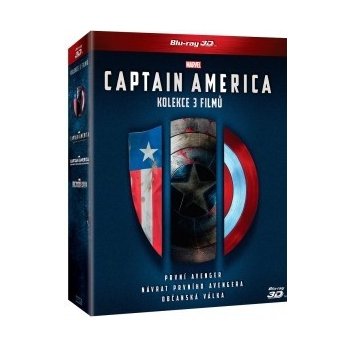 Trilogie: Captain America 1.-3. BD