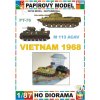 Papierový model - Dioráma Vietnam 1968