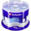 Verbatim BD-R, Single Layer 25GB, Blue Surface, Single Layer, spindle, 43838, 6x, 50-cake, No ID