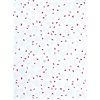 SCAN QUILT Kuchynské utierky Dekoro 8842 Srdiečka biela,červená Bavlna 50x70 cm