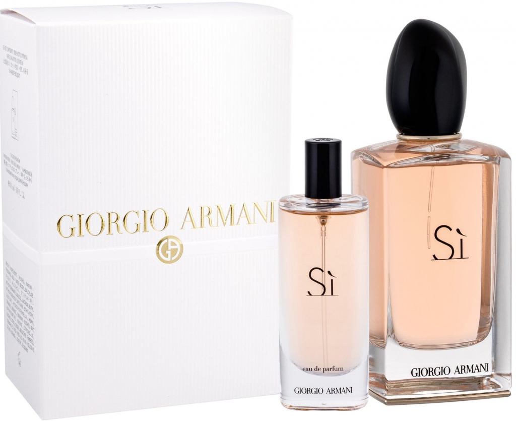 Giorgio Armani Si EDP 100 ml + EDP 15 ml pre ženy darčeková sada