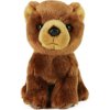 Rappa Plyšový medveď hnedý