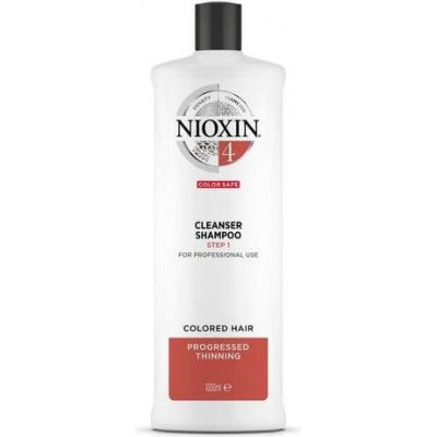Nioxin Čistiace šampón pre jemné farbené výrazne rednúce vlasy System 4 (Shampoo Cleanser System 4 ) 300 ml