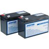 Bateriový kit AVACOM AVA-RBC123-KIT náhrada pro renovaci RBC123 (2ks baterií)