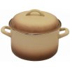 METALAC Hrniec s pokrievkou 16 cm 2 l capuccino