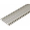 TOPMET B2010000 Hliníkový flexibilný profil ARC12, prisadený, (20x3,3mm), eloxovaný, strieborný