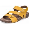 Dámske sandále RIEKER 61402-69 žltá S5 42