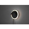 TRIO 229210232 Jordan Nástenné svietidlo 150mm LED 1X5W/550lm 3000K Matná čierna
