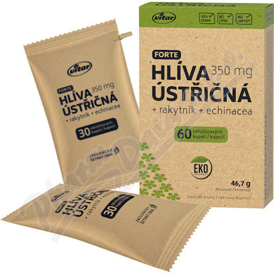 Vitar Hlíva ústřičná+echinacea+rakytník EKO 60 kapsúl