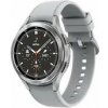 SAMSUNG Galaxy Watch 4 Classic (46 mm) LTE strieborná / Chytré hodinky / AMOLED / Wi-Fi / Bluetooth / NFC / GPS / Wear OS