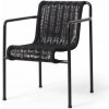 HAY Stolička Palissade Cord Dining Armchair, anthracite