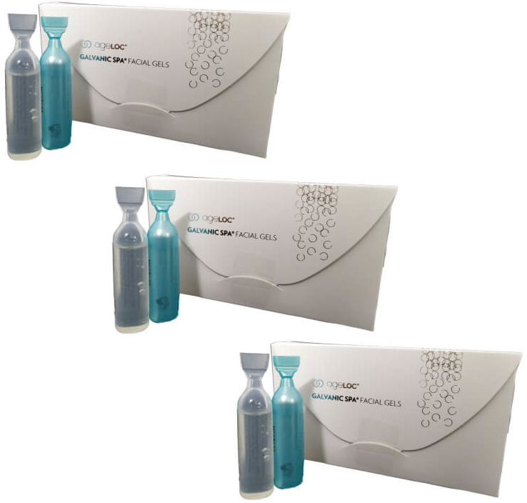 NuSkin Galvanic Spa Facial Gels with ageLOC 24 x 4 ml
