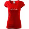 Ekg Jeseníky - Dámske tričko Pure - 3XL ( Červená )