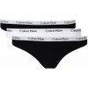 Calvin Klein 3 pack dámske nohavičky Bikini QD3588E WZB