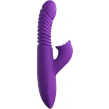 Fantasy For Her Clitoris Stimulator With Heat Oscillation And Vibration Function Violet