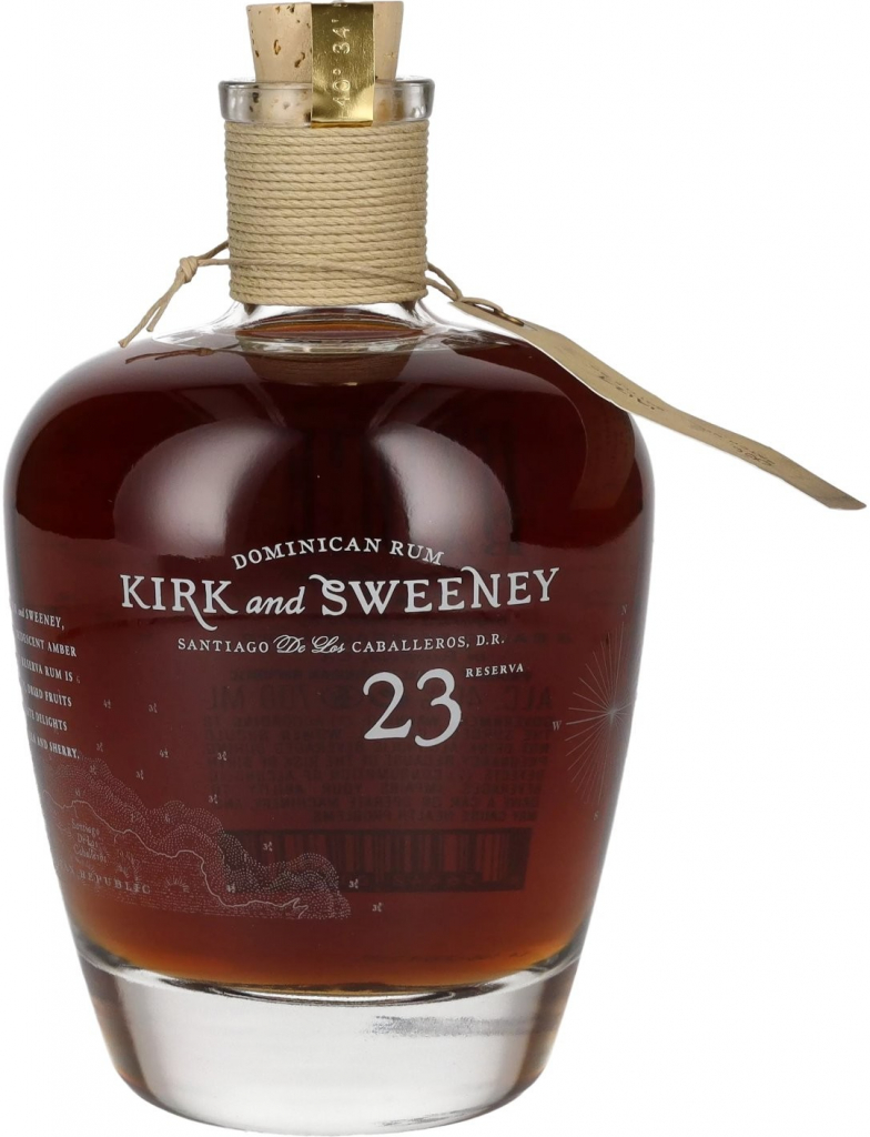 Kirk and Sweeney 23y 40% 0,7 l (čistá fľaša)